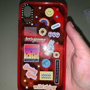 Red Casetify Phone case- IPhone XR